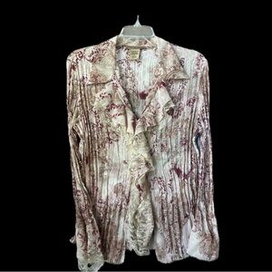 Notations Vintage Long Sleeve Blouse